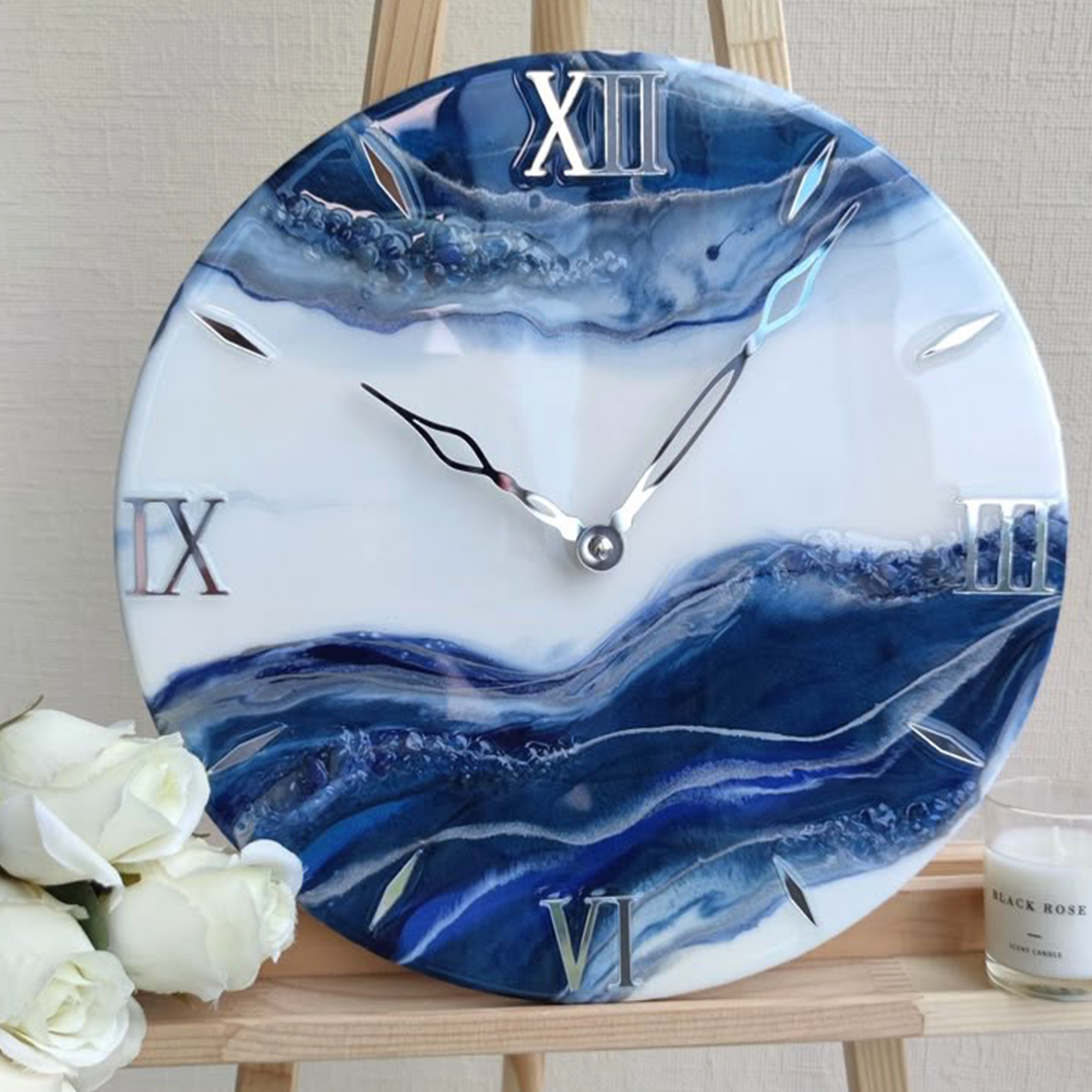 Resin-Clock