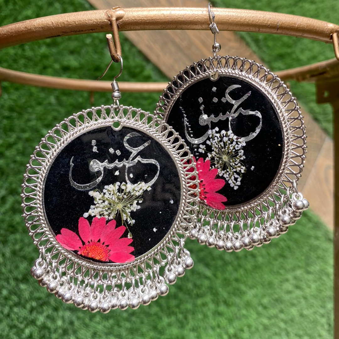 Ishq Resin Jhumka