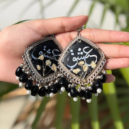 Ishq Resin Jhumka